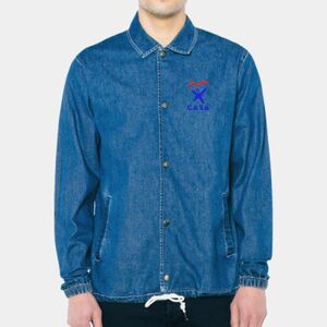 Unisex Denim Coach Jacket Thumbnail