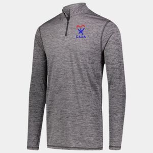 Intensify Black Heather Quarter-Zip Pullover Thumbnail