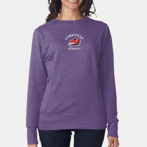 Ladies French Terry Crewneck Sweatshirt Thumbnail